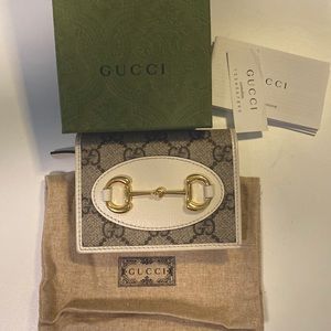 Gucci Horsebit 1955 card case wallet